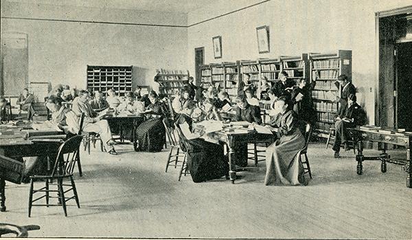 Literary Laboratory, Colorado State Normal School, 1894-95