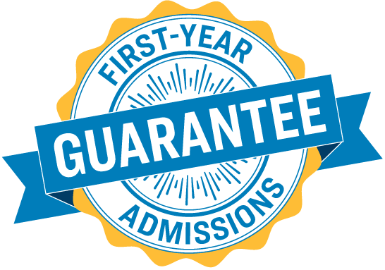 Colorado First Year Admission Guarantee logo.
