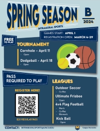 Preview Image of Intramural Spring Season B Poster PDF