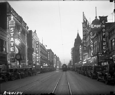 Denver's Theater Row (1920's)