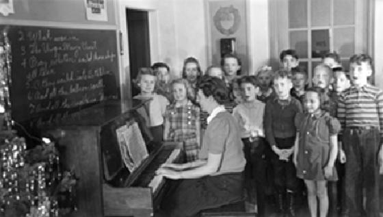 Music Class In Alamosa (1941)