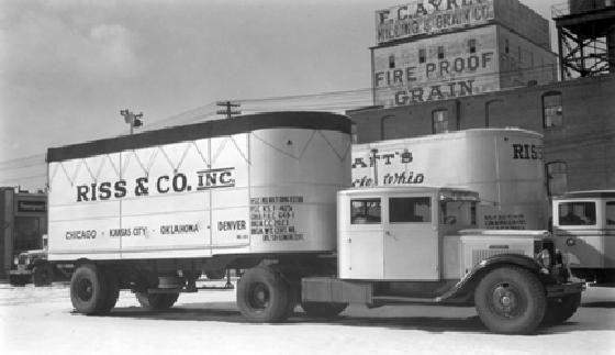 A Truck And Trailer (1934)