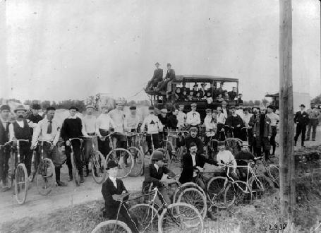 Bicycle Riders- 1895