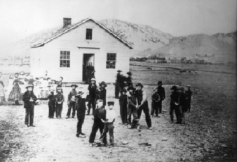 A Boulder School- 1860