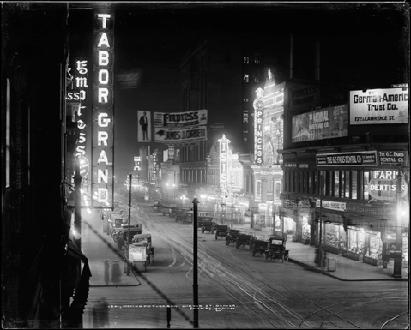 Denver's "Moving Picture Row"- 1913