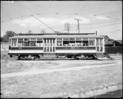 Trolley Car On a "Roundabout"