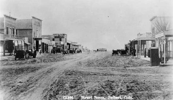 Main Street In Siebert, Colorado (1906)