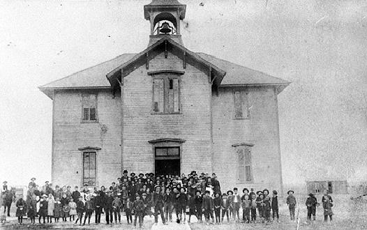 Frame School In Sterling (1884)