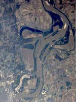 MS river aerial