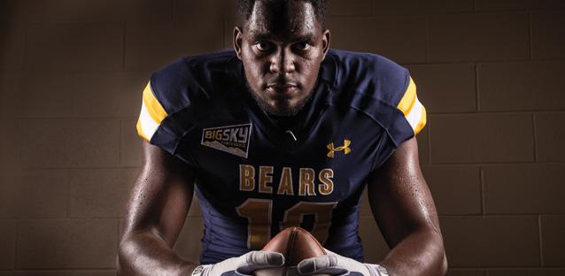 Samad Hinds kept his focus on his education and graduates this spring with a master’s in Sport and Exercise Science. Photo by Rob Trubia