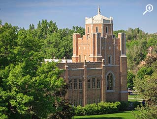 Aerial view of Gunter Bells