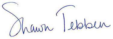 Shawn Tebben Signature