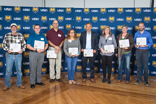 15-year service awardees