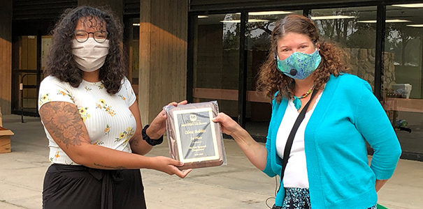 Photo of the first place winner