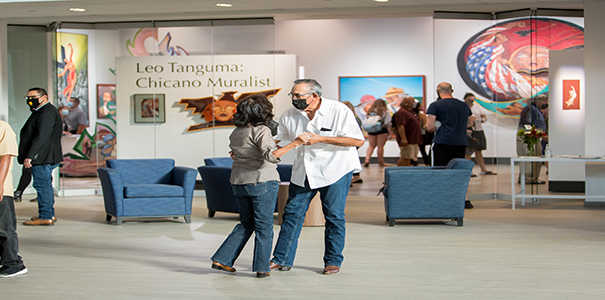 Leo Tanguma Show Opening