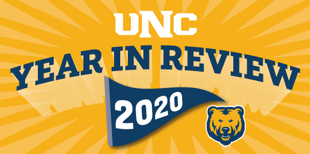 2020 Year in review graphic