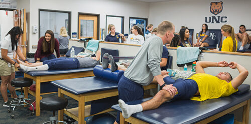 Undergraduate students in Athletic Training program in 2019
