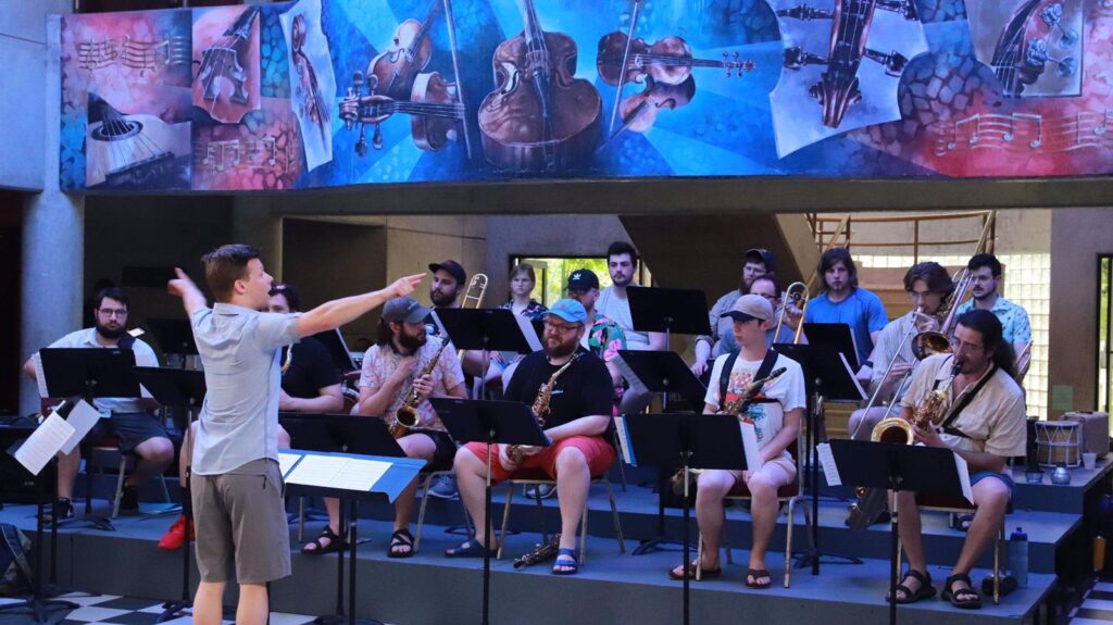 Concert at the National conservatory in Dominican Republic