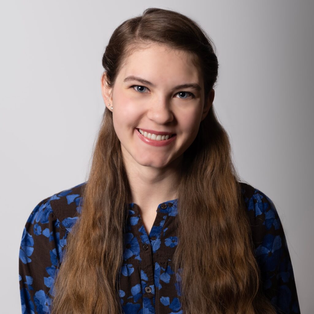 Profile shot of Lauren Stuck