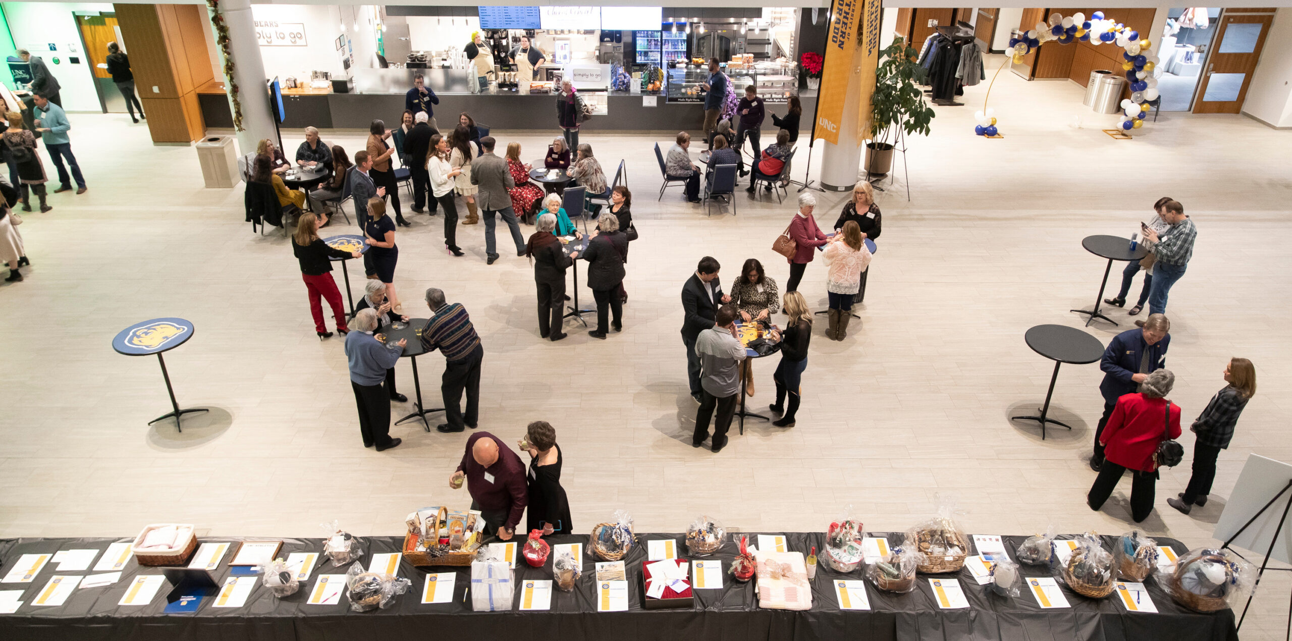 Birdseye view of the 60th anniversary of the School of Nursing