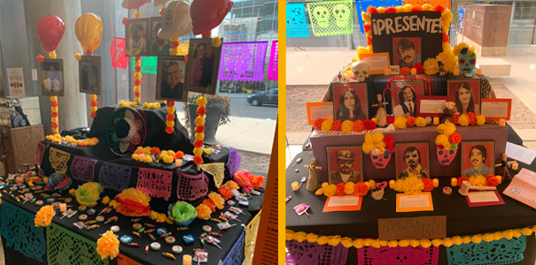 Two altars UNC students made that are displayed at History Colorado in Denver