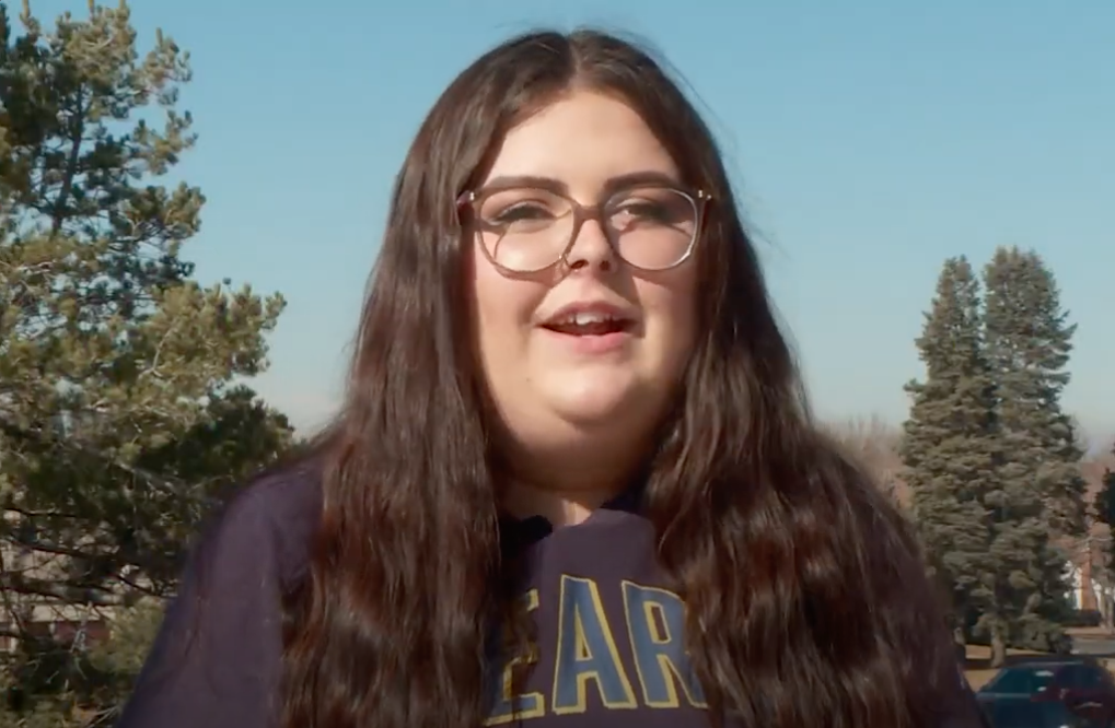 Cassi Higgins from a news interview with CBS Colorado