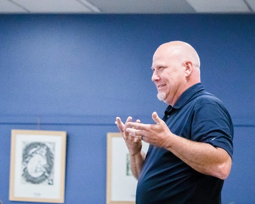 Trenton Marsh a facilitator for IRIS: CORE Initiative Cohort 1