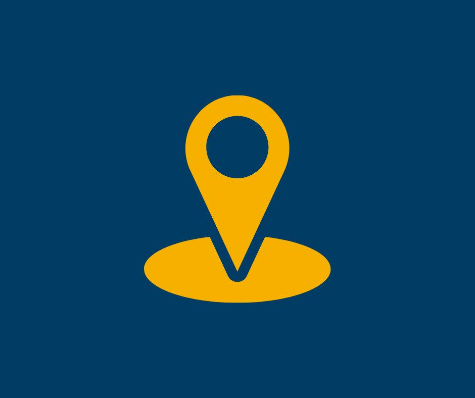 Location pin drop icon.