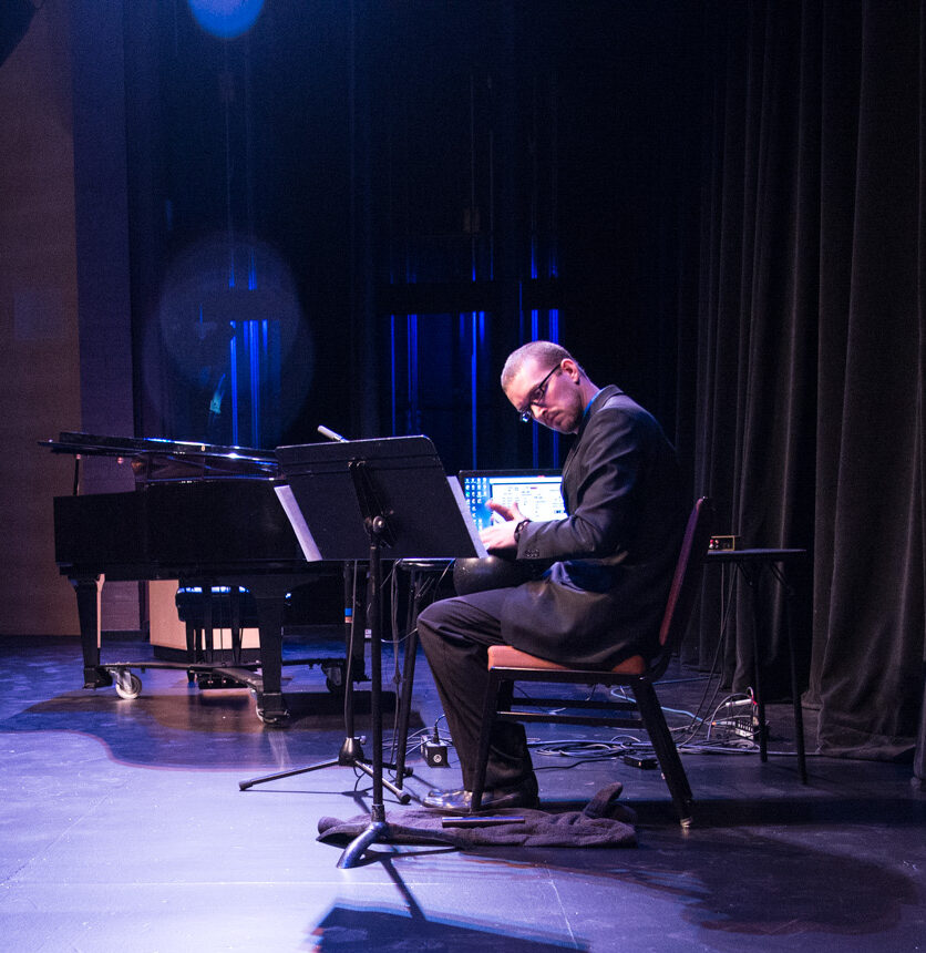 Action shot of Todd Swingle.