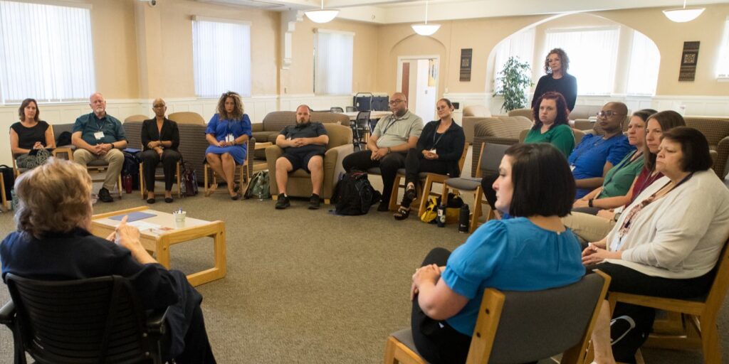 Induction participants during summer 2023 onsite