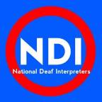 Logo for National Deaf Interpreters