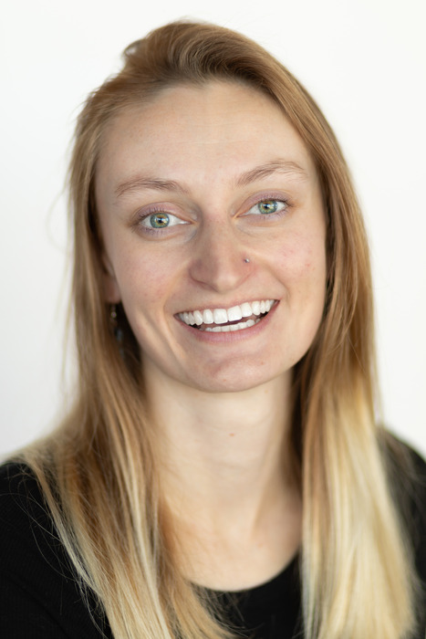 Headshot of Katie Hughes.