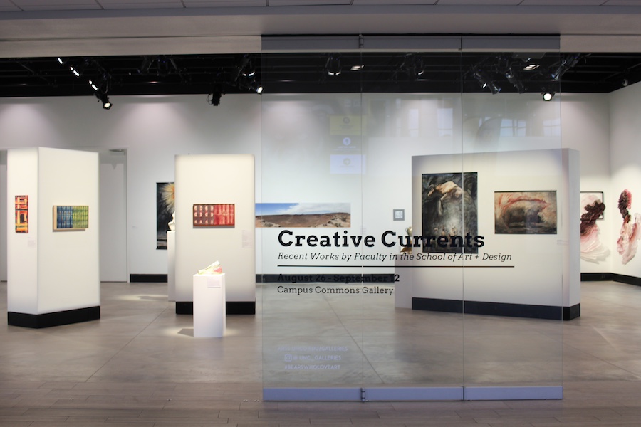 2024 Campus Commons Gallery, Creative Currents Faculty Show.