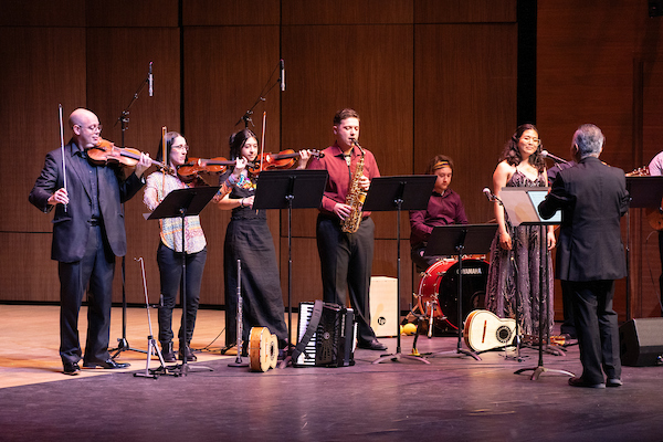 2025 Choir Concert, Voices of Mexico, instrumental group performing.