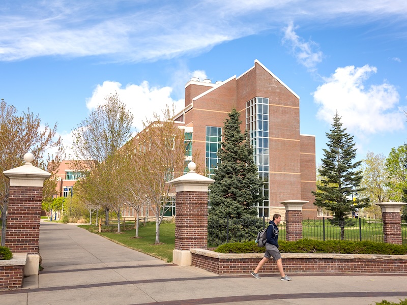 Ross Hall is home to Biology, Chemistry, Earth Sciences, Physics, Mathematical Sciences, English and History programs atr UNC