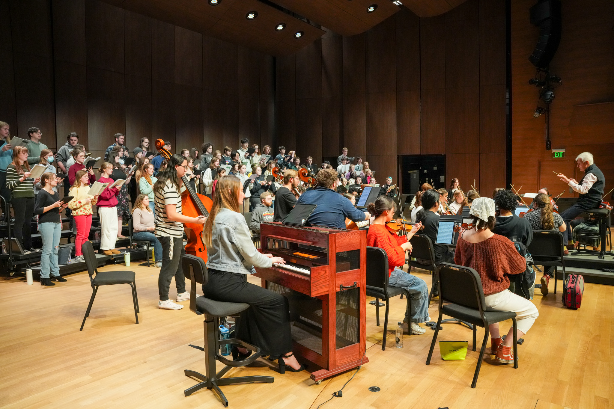 Bailey choral festival with guest conductor 2024.