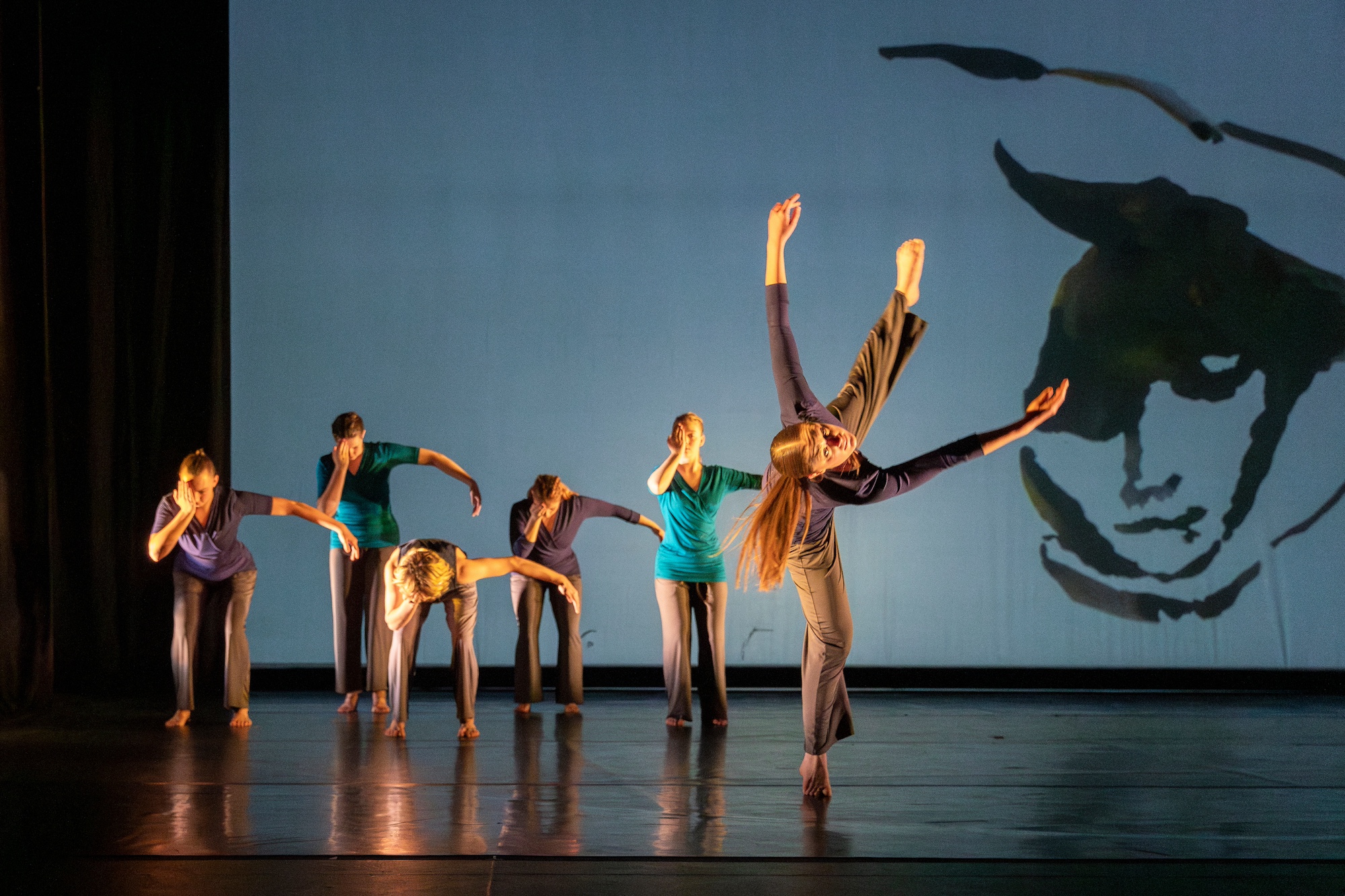 Dance students in City Life and Longing in 2023.