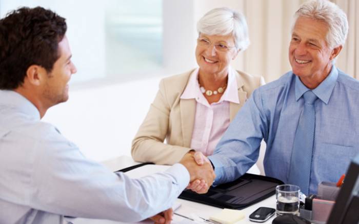 Attorney Meeting with Deaf Couple