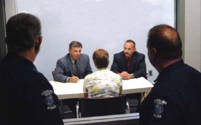 Detectives Questioning Deaf Witness