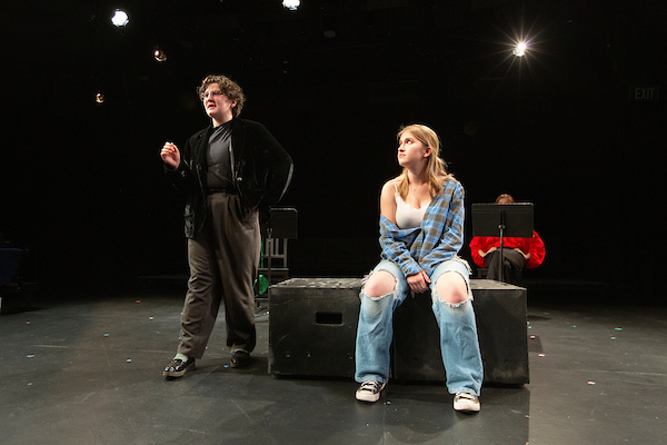 Students performing in One Acts, 2025.