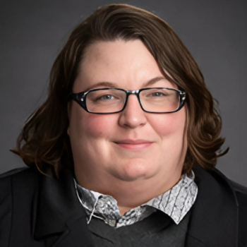 A headshot of Megan Dolezal