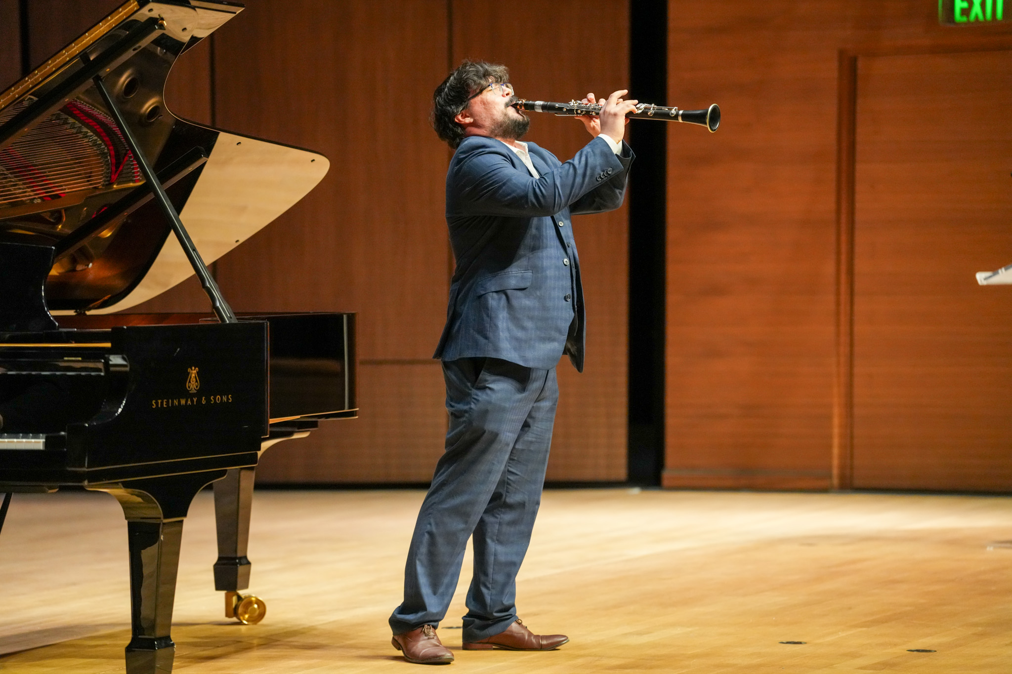 Student Clarinet performance.