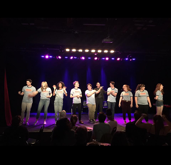 Theatre Studio Season, Chaos Improv Group performing.