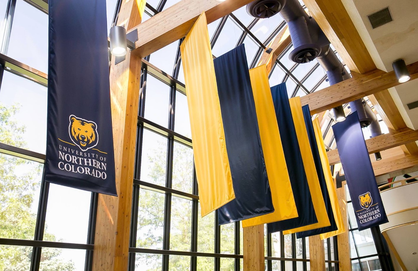 An inside view of the University Center.