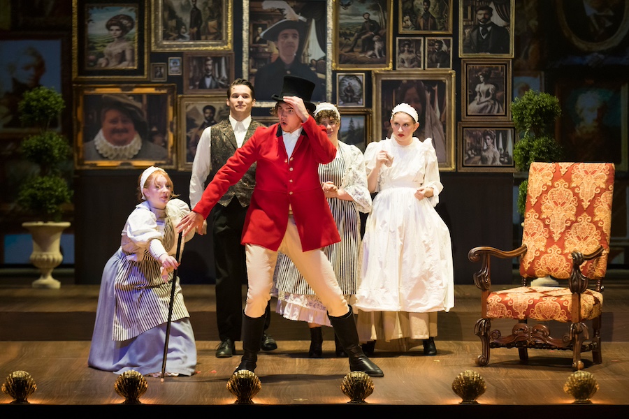 Little Theatre of the Rockies 2024 performance of A Gentleman's Guide to Love and Murder.