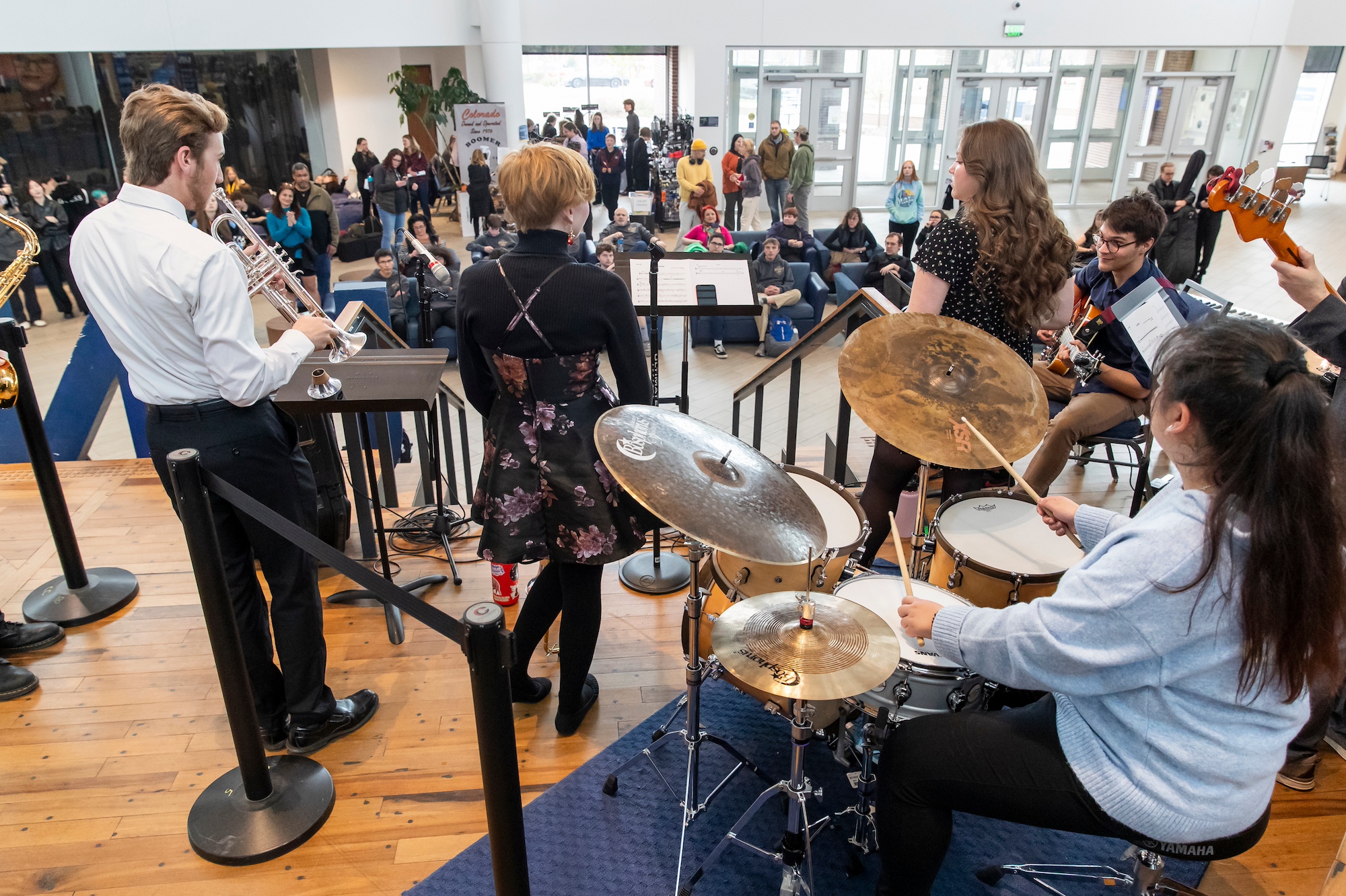 UNC Jazz Fest 2024, Combo performing.