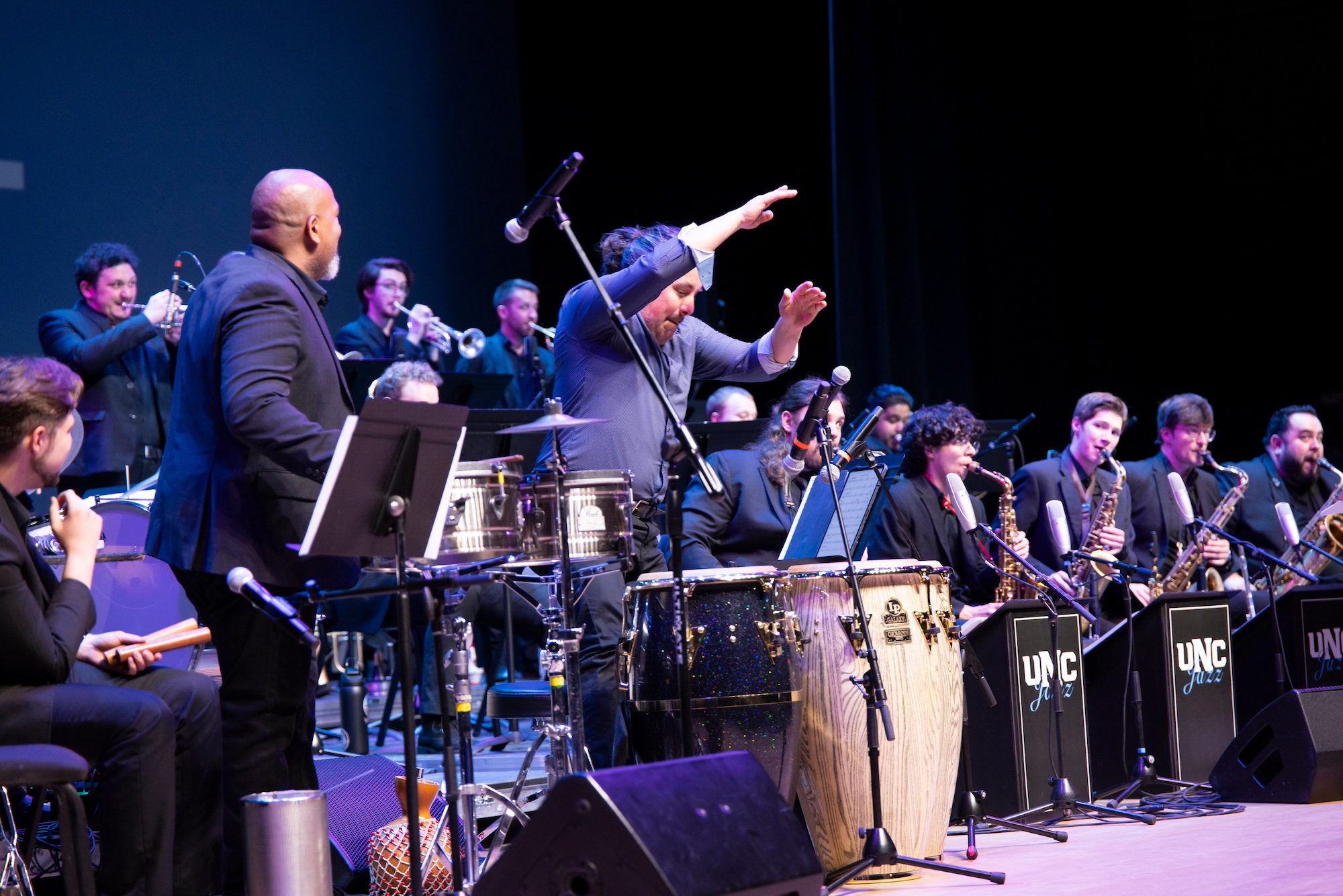 UNC Jazz Fest 2025, Ensemble performance.