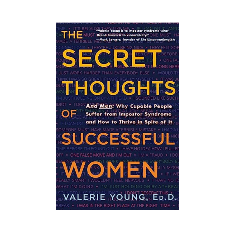 Book cover titled: "The Secret Thoughts of Successful Women - Valerie Young, Ed.D"