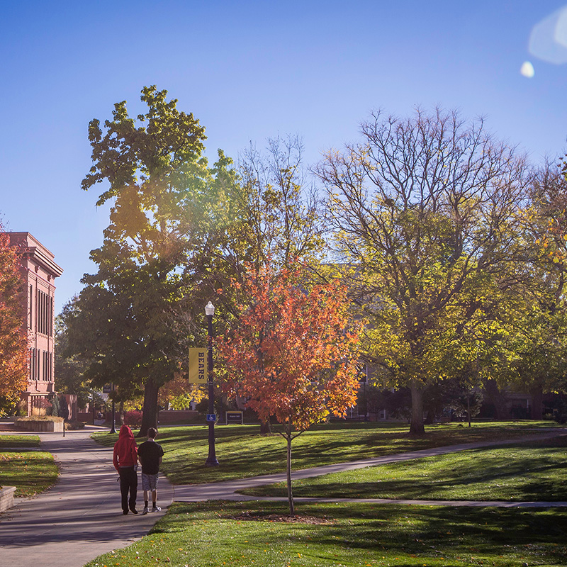 UNC Campus in the Fall