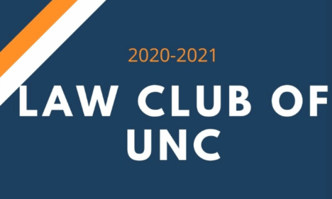 A screenshot of the Law Club of UNCO's logo